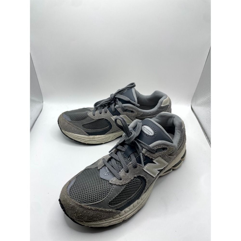 New Balance 2002 GC2002ST Sneaker Kids 4.5 M Steel Gray Lace Up Lifestyle Shoes